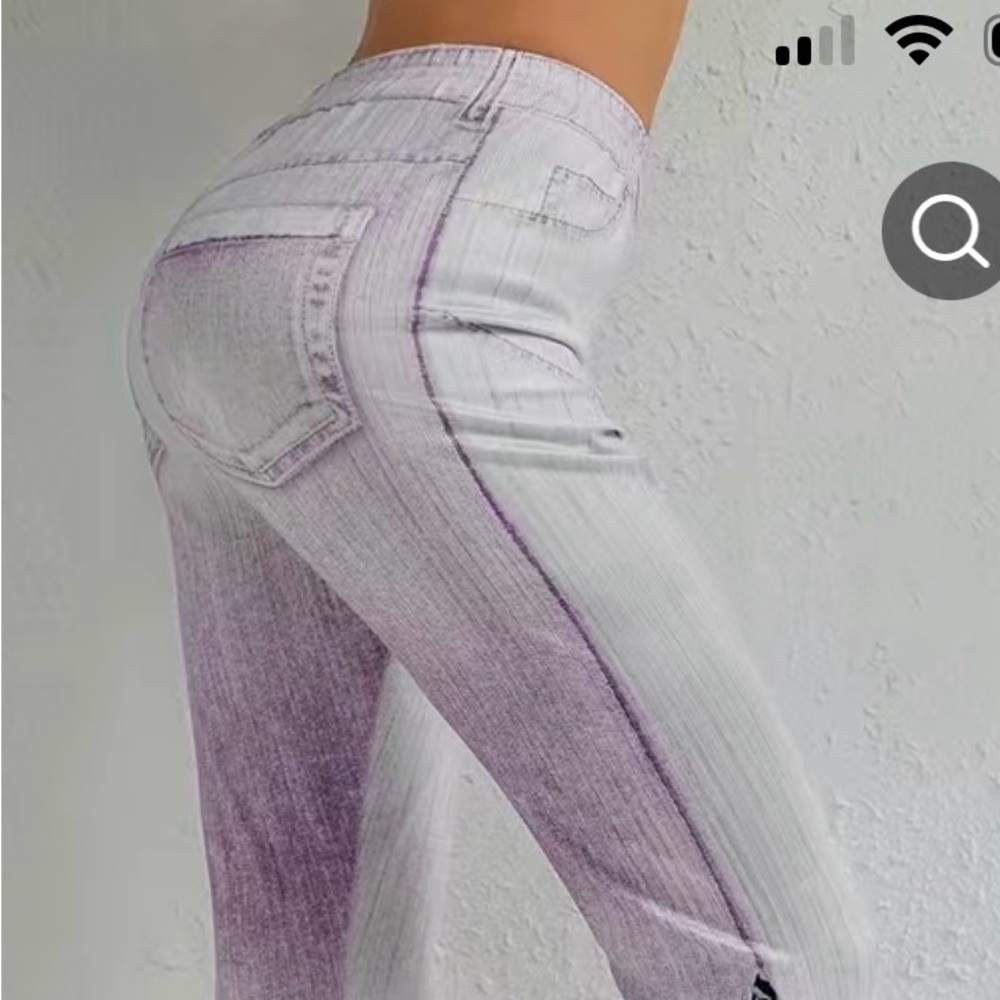 Juniors size medium long lace leg pants